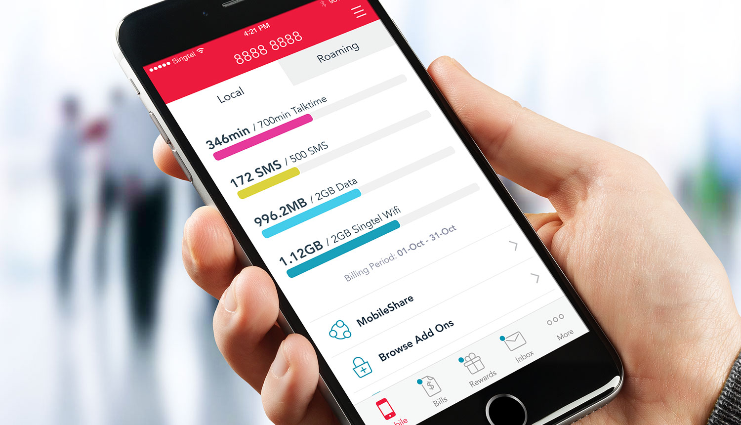 My Singtel App